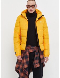 Superdry rövid kabát férfi, sárga, téli