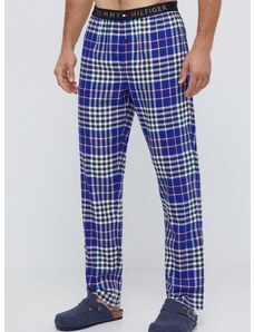 Tommy Hilfiger pizsama nadrág sötétkék, férfi, mintás