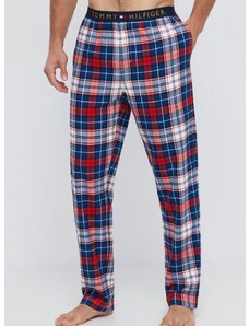 Tommy Hilfiger pizsama nadrág bordó, férfi, mintás