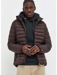 Superdry rövid kabát férfi, barna, téli
