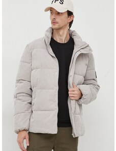 Calvin Klein Jeans kordbársony kabát szürke, téli