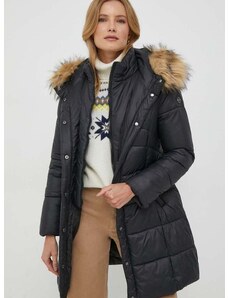 Artigli rövid kabát női, fekete, téli