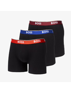 Boxeralsó Hugo Boss Power Boxer Briefs 3-Pack Black