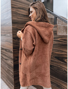 Women's alpaca coat RITA brown Dstreet