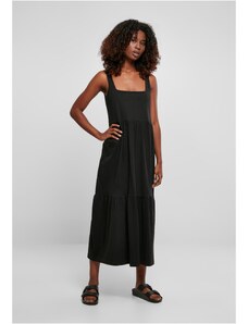 UC Ladies Women's summer dress 7/8 length Valance black