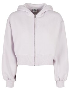 UC Ladies Women's Short Oversized Zipper Jacket softlilac