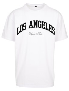 MT Upscale L.A. College Oversize T-Shirt White