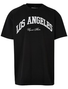 MT Upscale L.A. College Oversize T-Shirt Black