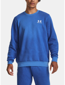 Under Armour Sweatshirt UA Essential Flc Novelty Crw-BLU - Men's