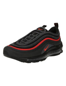 Nike Sportswear Rövid szárú sportcipők 'Air Max 97' tűzpiros / fekete