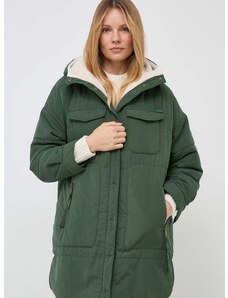 MAX&Co. rövid kabát női, zöld, átmeneti, oversize