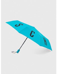 Moschino esernyő türkiz, 8911 OPENCLOSEA