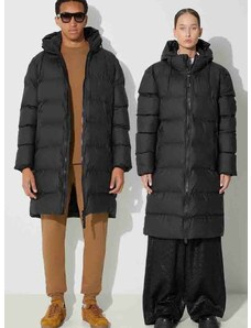 Rains rövid kabát 15130 Jackets fekete, téli