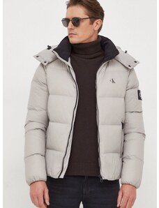 Calvin Klein Jeans pehelydzseki férfi, szürke, téli