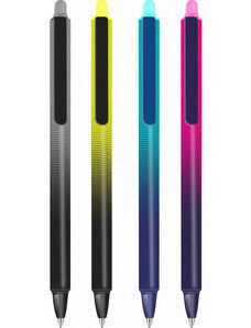 COLORINO KIDS Radírozható golyóstoll, nyomógombos, Cool Pack Gradient Dark, 2022, 4 féle szín