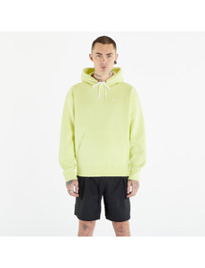 Férfi kapucnis pulóver Nike Solo Swoosh Men's Fleece Pullover Hoodie Luminous Green/ White