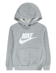 Nike Sportswear Tréning póló 'Club FLC' szürke melír / fehér