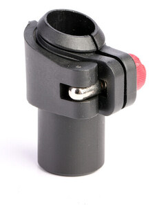 Warp ND - flip-lock mechanika FL-14, fekete test/fekete műanyag kar/piros anya, átmérő 16mm