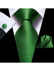 ÚRIDIVAT Selyem nyakkendő szett (zöld) Nr.1