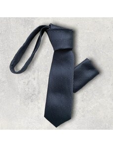 Vőlegény nyakkendő szett (kék-fehér) pöttyös