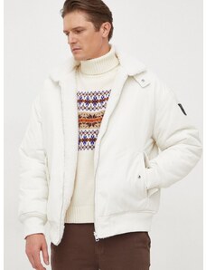 Calvin Klein Jeans kifordítható dzseki férfi, fehér, átmeneti