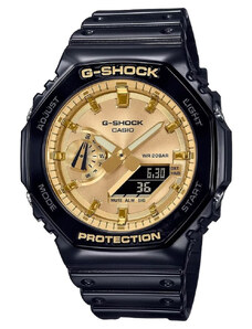 Férfi karóra Casio G-Shock OAK - GOLD DIAL (Ø 45 mm)