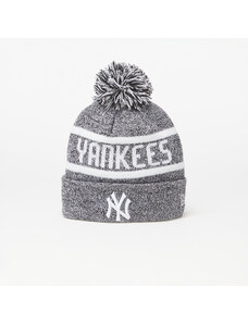 Sapka New Era New York Yankees Jake Bobble Knit Beanie Hat Black/ White