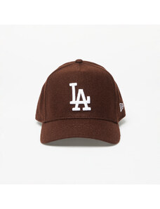 Sapka New Era Los Angeles Dodgers Melton Wool A-Frame Trucker Cap Nfl Brown Suede/ White