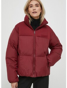 Tommy Hilfiger rövid kabát női, bordó, téli