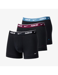 Boxeralsó Nike Everyday Cotton Stretch Dri-FIT Trunk 3-Pack Black