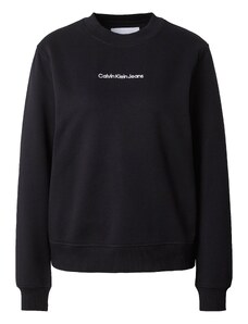 Calvin Klein Jeans Tréning póló 'INSTITUTIONAL' fekete / fehér
