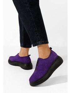 Zapatos Amaera v2 lila fűzős női cipő