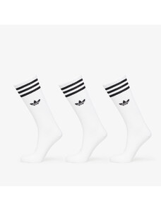 adidas Originals Férfi zoknik adidas High Solid Crew Sock 3-Pack White