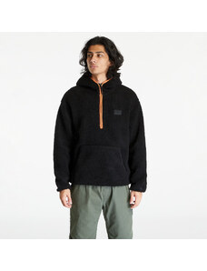Férfi kapucnis pulóver Calvin Klein Jeans Sherpa Half-Zip Hoodie Black