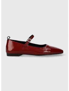 Vagabond Shoemakers bőr balerina cipő DELIA piros, 5307.460.42