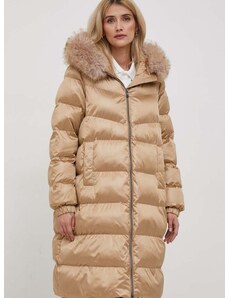 Geox rövid kabát BECKSIE női, bézs, téli
