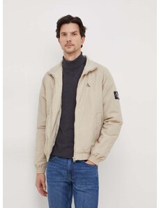 Calvin Klein Jeans rövid kabát férfi, bézs, átmeneti