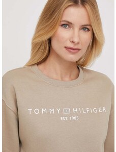 Tommy Hilfiger felső bézs, női, nyomott mintás