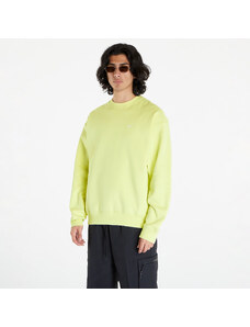 Férfi kapucnis pulóver Nike Solo Swoosh Fleece Fabric Sweatshirt Bright Green/ White