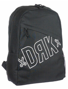 2 + 1 zsebes fekete laptoptartós vászon hátizsák Dorko