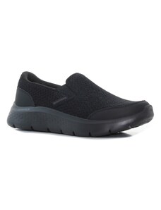 Skechers GO Walk Flex - Request fekete férfi bebújós cipő