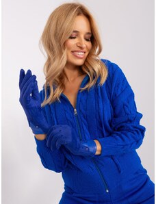 Fashionhunters Women's Cobalt Touch Gloves