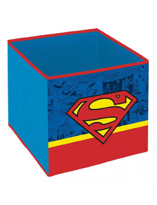 Superman játéktároló dobozo 31x31x31cm