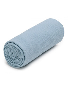 T-TOMI BIO Muslin towel Blue
