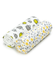 T-TOMI Cloth towels Grey hedgehogs