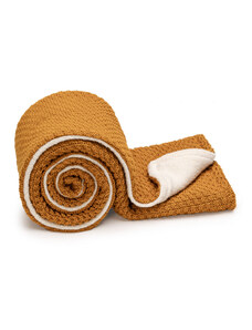 T-TOMI Knitted blanket WARM Curry