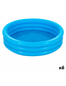 Felfújható gyerekmedence Intex Kék Gyűrűk 168 x 40 cm 581 L (6 egység)