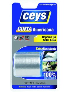 Amerikai szalag Ceys Ezüst színű (5 m x 50 mm)