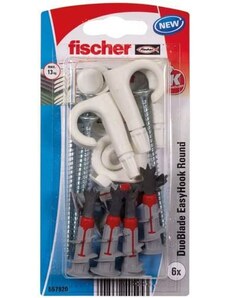 Nyitott aljzat Fischer 6 x 44 mm 6 egység