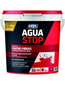 Vízszigetelés Ceys Aguastop Piros Természetes gumi 5 kg